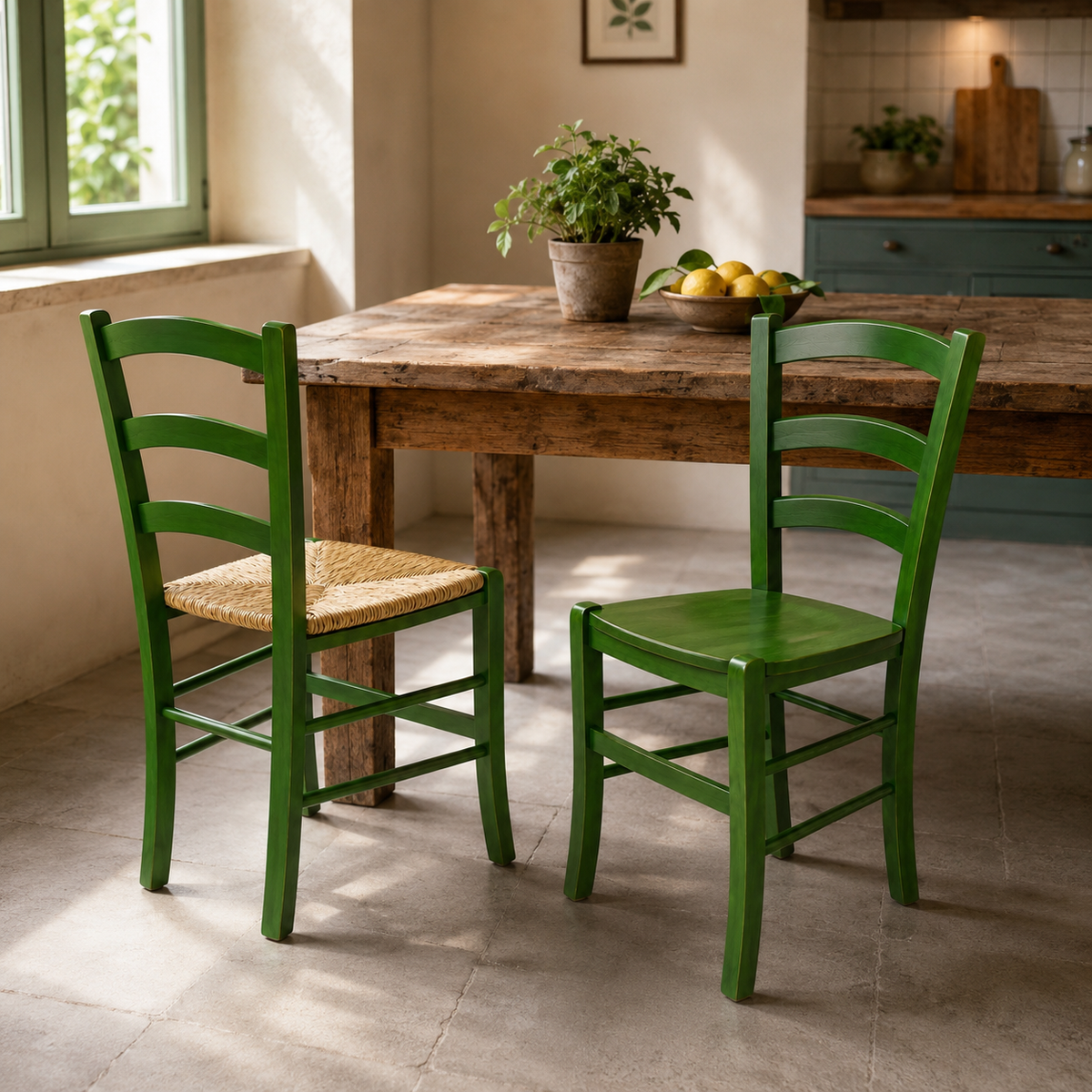 Sedia Venezia Legno / Paglia