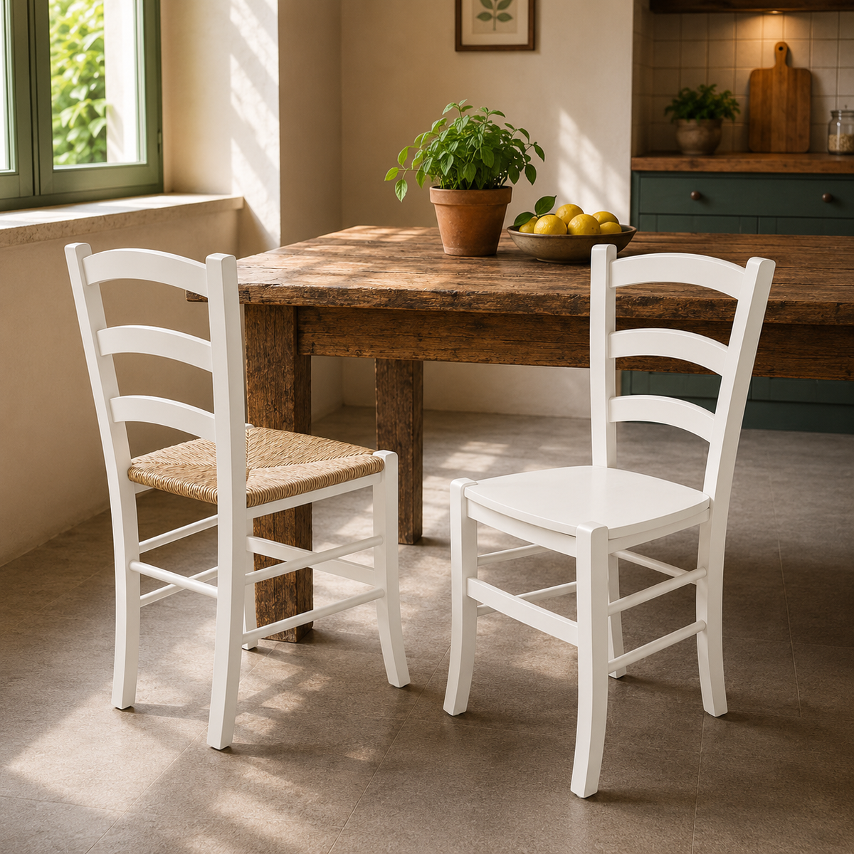 Sedia Venezia Legno / Paglia