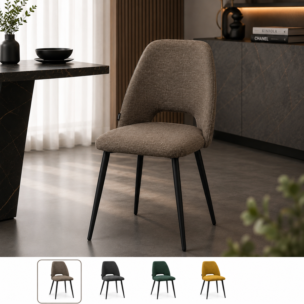 Sedia Moderna Verona Pack 4 Sedie