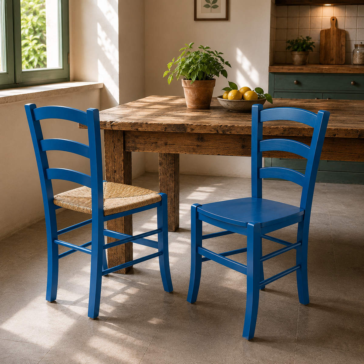 Sedia Venezia Legno / Paglia
