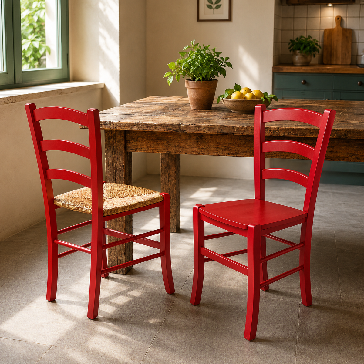 Sedia Venezia Legno / Paglia