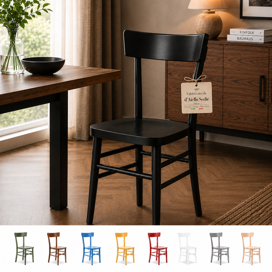 Sedia Milano Bistrot Legno